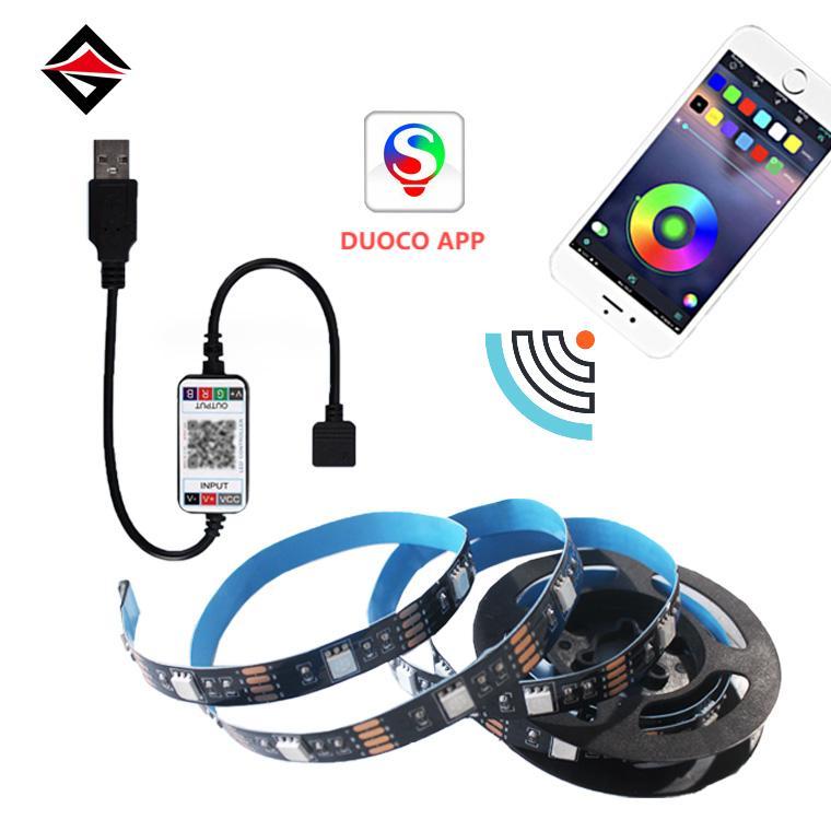 USB Bluetooth Controller + RGB LED fénycsík 1M készlet