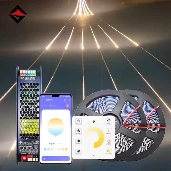 Hogyan lehet csatlakoztatni és használni a folyóvíz LED -szalagot?